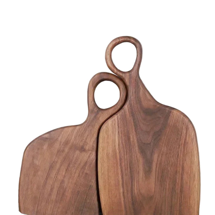 Planches à Découper en Bois pour Cuisine - Ensemble de 2 0