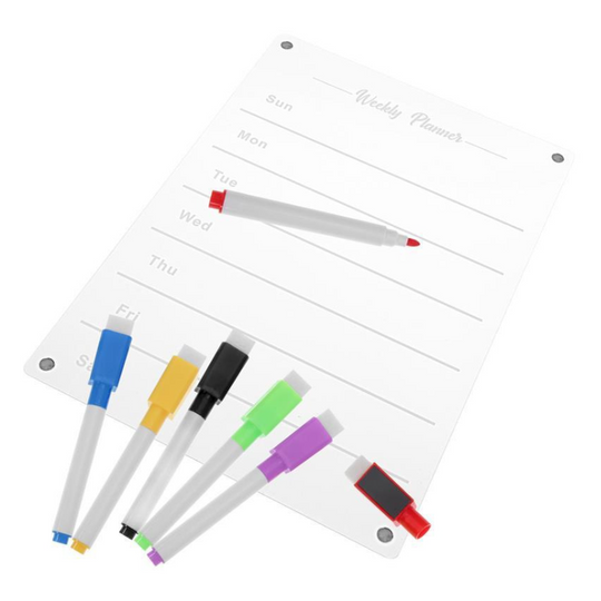 Planificateur Hebdomadaire de Réfrigérateur Pratique 1