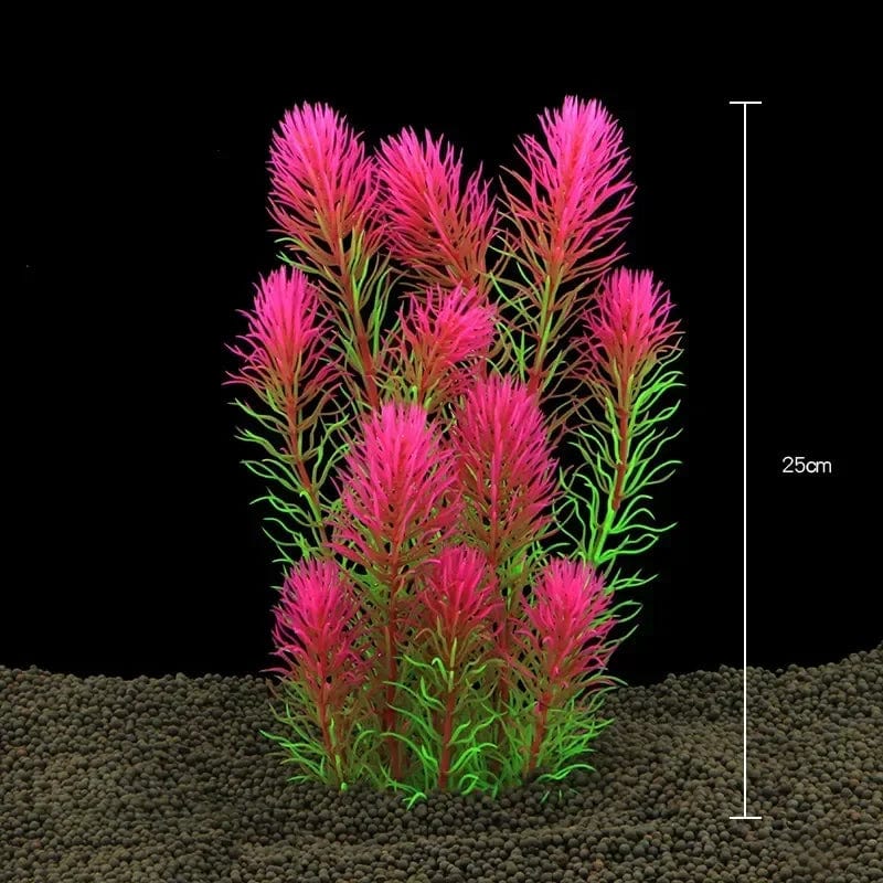 Plante Aquatique Artificielle Décorative Pour Aquarium 2