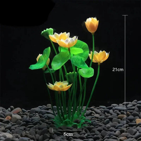Plante Aquatique Artificielle Décorative Pour Aquarium 4