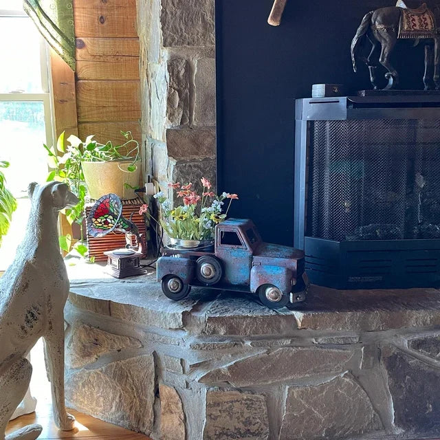 Planteur de camion de ferme rustique 5