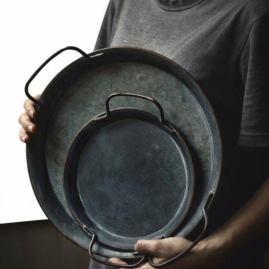 Plateau à Pain Rétro avec Poignée 0