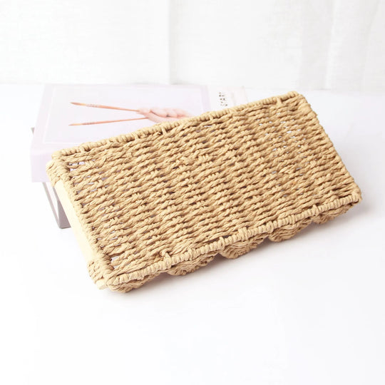 Plateau de Service Tissé Décoratif pour Intérieur et Extérieur 3