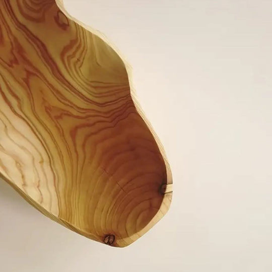 Plateau en Bois Arqué pour Service Naturel 5
