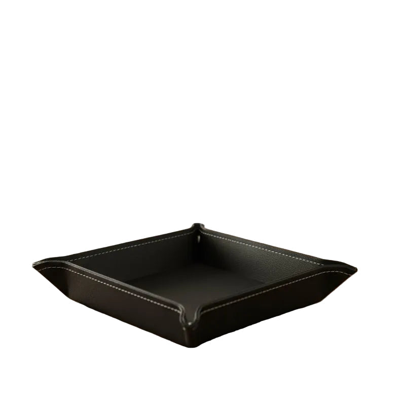 Plateau en Cuir pour Maison et Bureau 0