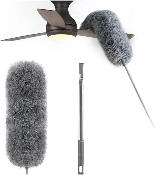 Plumeau Télescopique pour Poussière Flexible et Extensible 80-250 cm 6