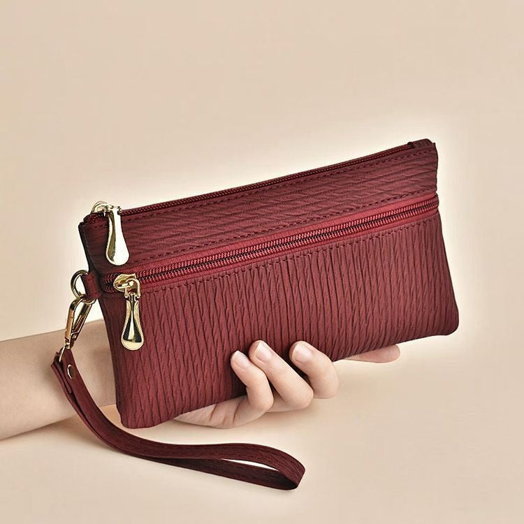 Pochette Bandoulière Femme Moderne avec Dragonne et Compartiments Rangement 5