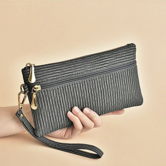 Pochette Bandoulière Femme Moderne avec Dragonne et Compartiments Rangement 8