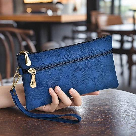 Pochette Femme Design Moderne avec Fermeture Zippée Pratique 8