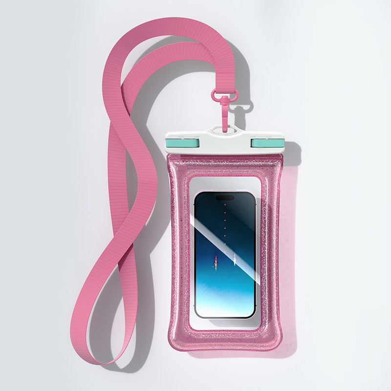 Pochette Téléphone Transparente Étanche avec Lanière Réglable pour Femme et Homme 6