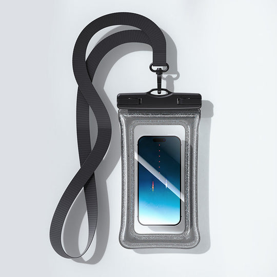 Pochette Téléphone Transparente Étanche avec Lanière Réglable pour Femme et Homme 7