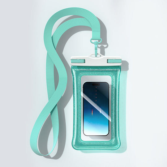 Pochette Téléphone Transparente Étanche avec Lanière Réglable pour Femme et Homme 8