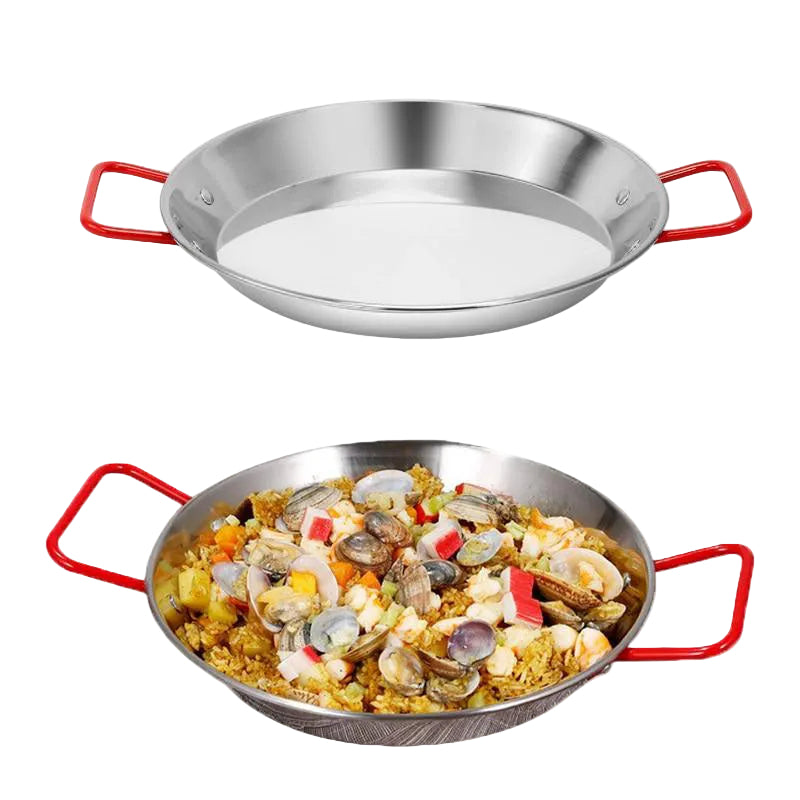 Poêle à Frire Antiadhésive avec Double Oreille 24 cm 0