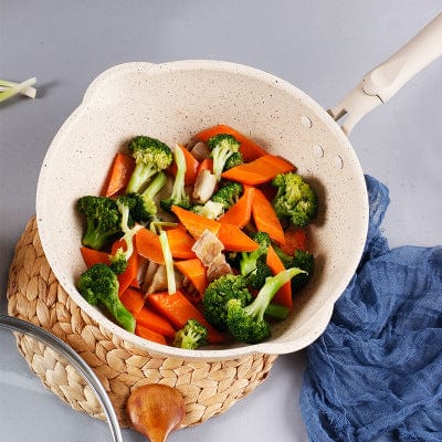 Poêle à Frire Marbrée Innovante pour Cuisine 1