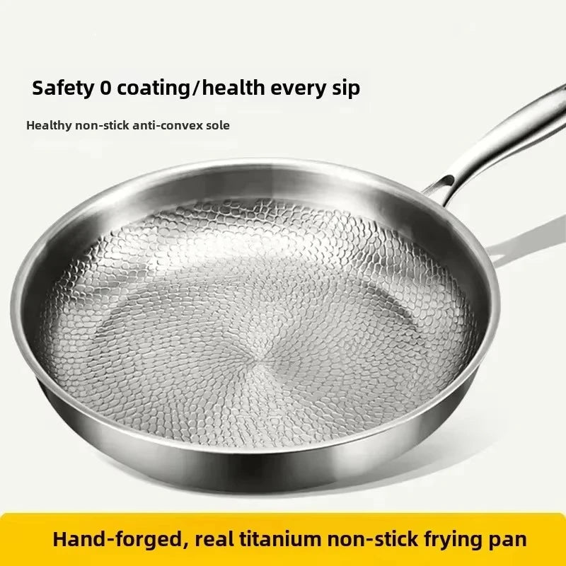 Poêle à Frire Martelée Compatible Induction 3