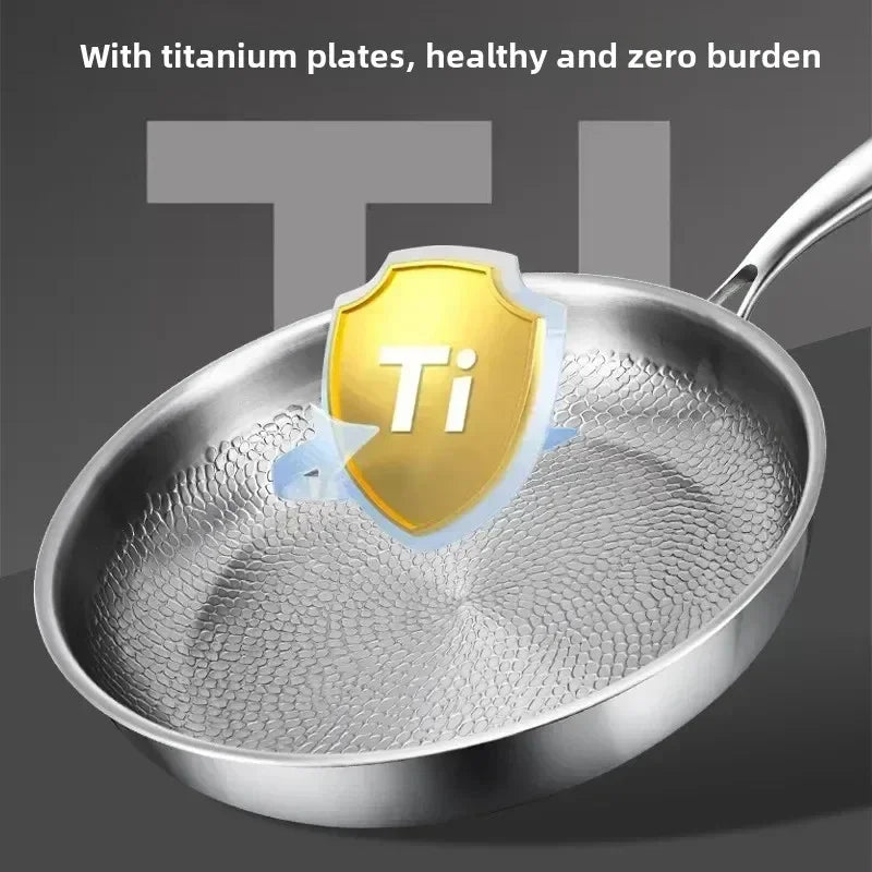 Poêle à Frire Martelée Compatible Induction 4