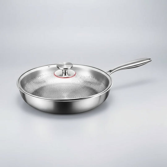 Poêle à Frire Martelée Compatible Induction 6