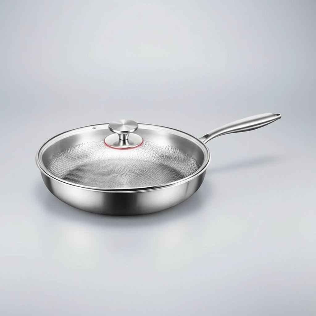 Poêle à Frire Martelée Compatible Induction 7