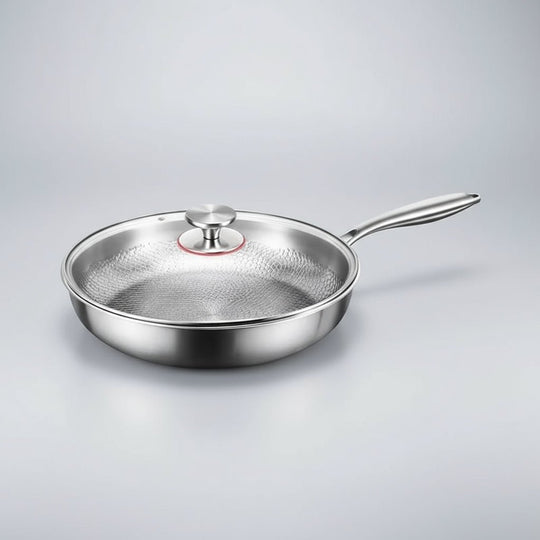 Poêle à Frire Martelée Compatible Induction 7