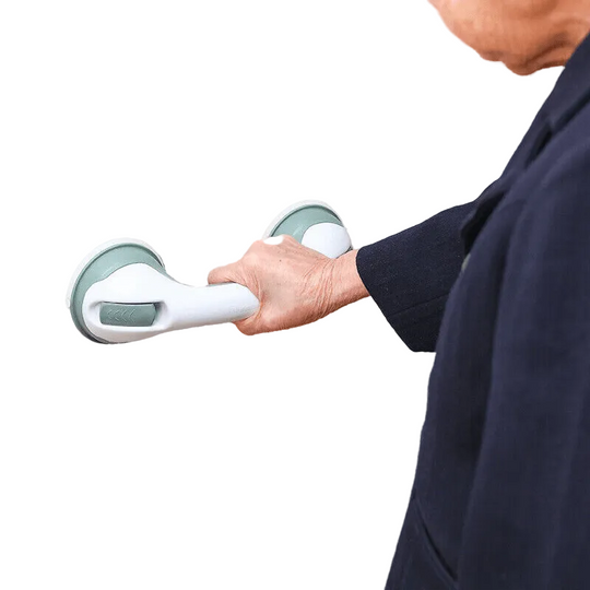 Poignée de sécurité pour salle de bain avec ventouses 0