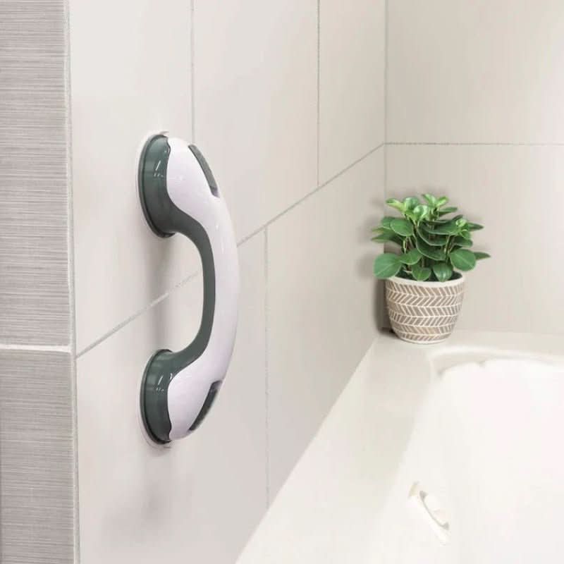 Poignée de sécurité pour salle de bain avec ventouses 1