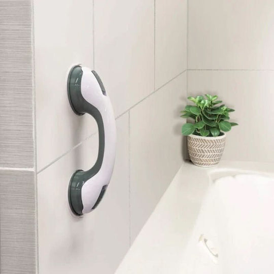 Poignée de sécurité pour salle de bain avec ventouses 1