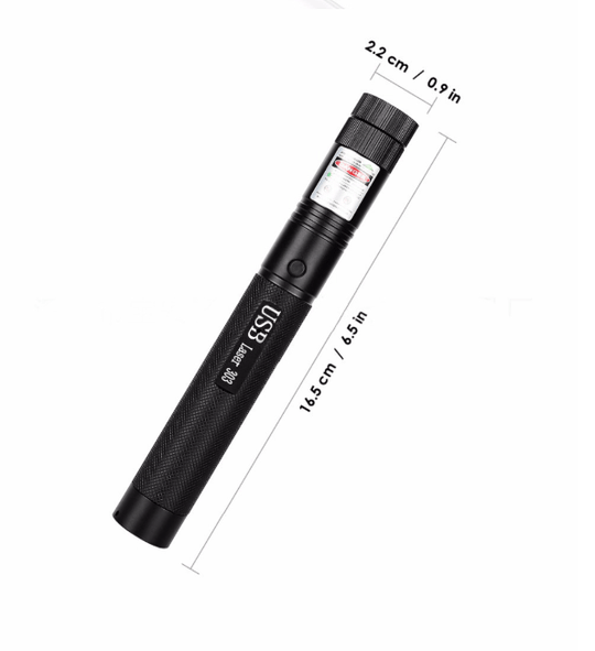 Pointeur Laser Puissant avec Mise au Point Réglable pour Présentations et Activités en Plein Air 8