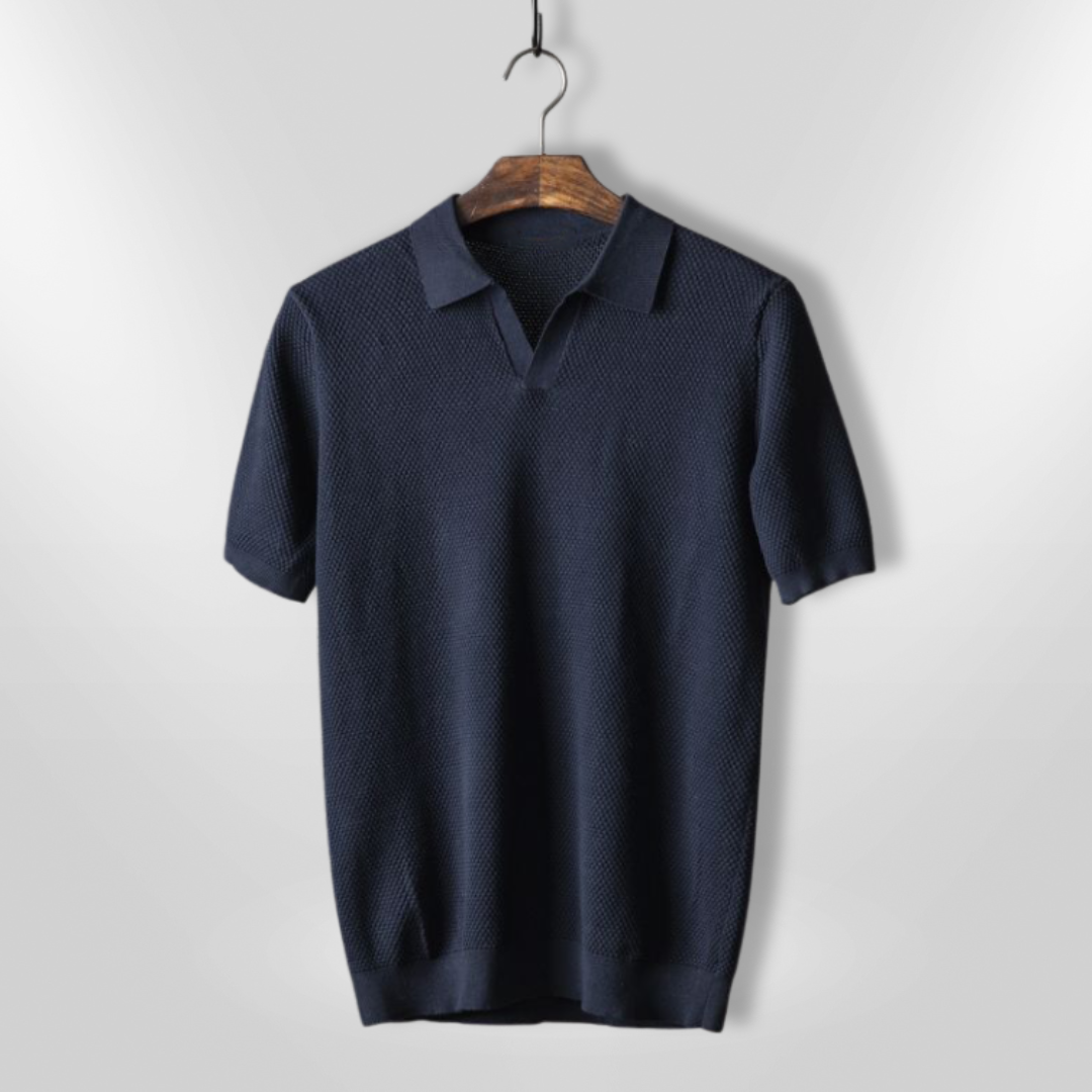 Polo Décontracté pour Homme en Tissu Respirant 2
