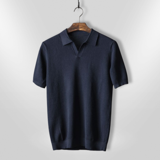 Polo Décontracté pour Homme en Tissu Respirant 2