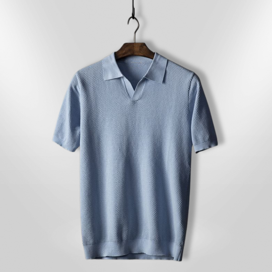 Polo Décontracté pour Homme en Tissu Respirant 4