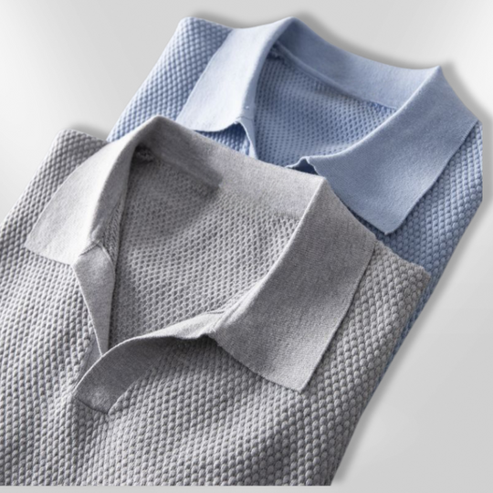 Polo Décontracté pour Homme en Tissu Respirant 5