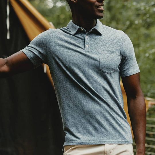 Polo Homme Manche Courte avec Poche de Poitrine Classique 2