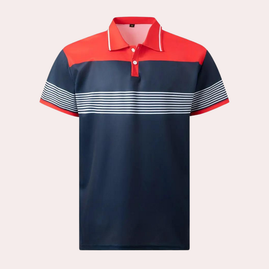 Polo Homme Manche Longue Décontracté Style Moderne 1