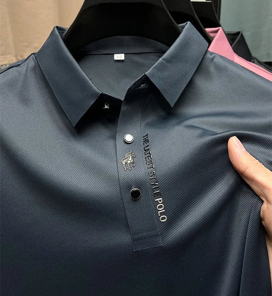 Polo Homme Manches Courtes Ajusté Moderne 0