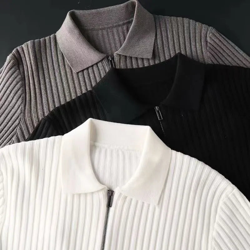 Polo Homme Zippé Chic Casual 2