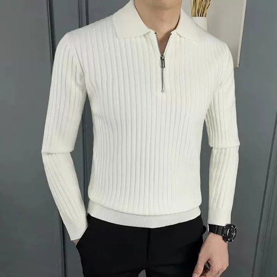 Polo Homme Zippé Chic Casual 3
