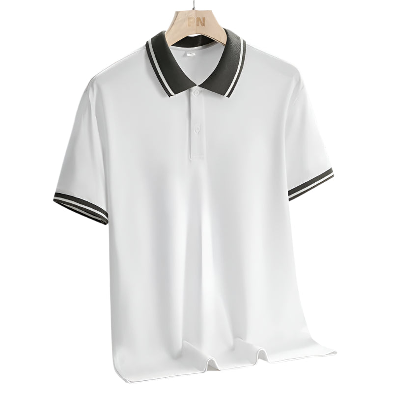 Polo de Golf pour Homme en Tissu Respirant 0
