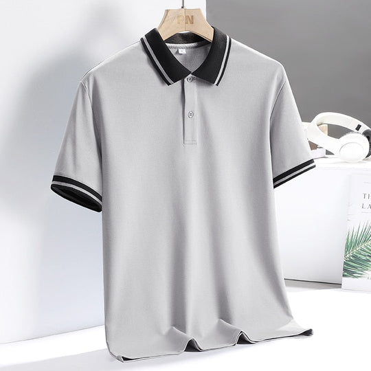 Polo de Golf pour Homme en Tissu Respirant 1