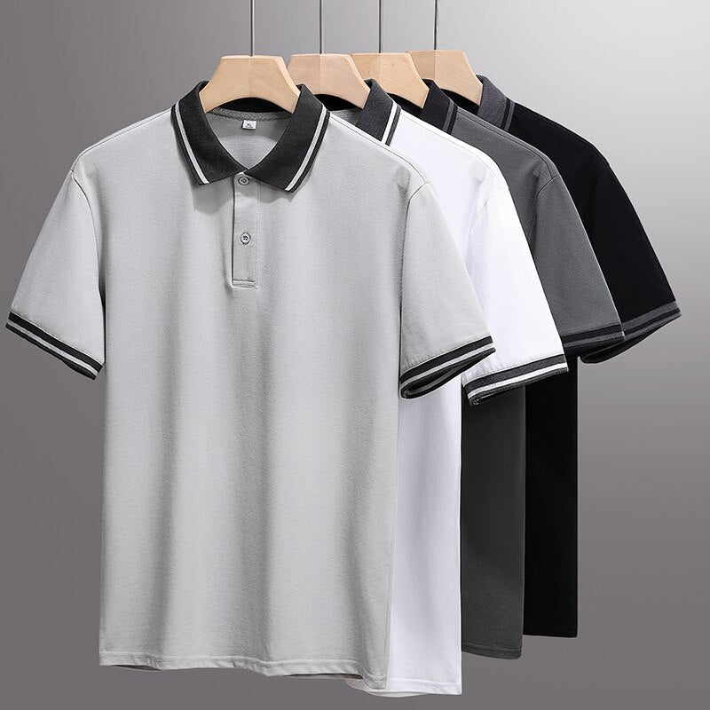 Polo de Golf pour Homme en Tissu Respirant 4