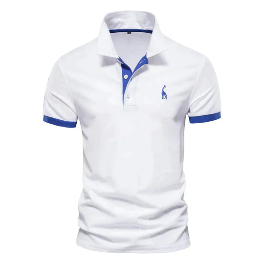 Polo homme classique en coton confortable 0
