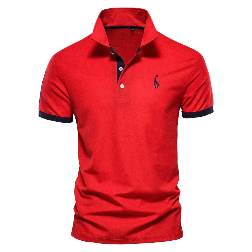 Polo homme classique en coton confortable 4
