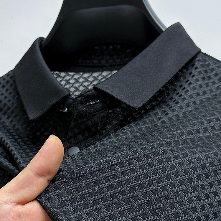 Polo pour Homme en Soie Premium Style Classique 1