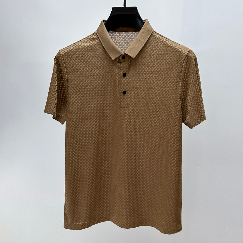 Polo pour Homme en Soie Premium Style Classique 4