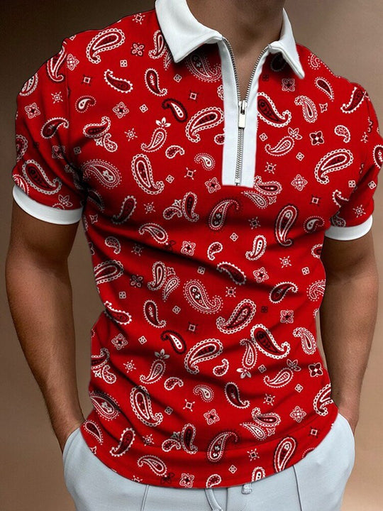 Polo pour Hommes à Col Rabattu Moderne 6