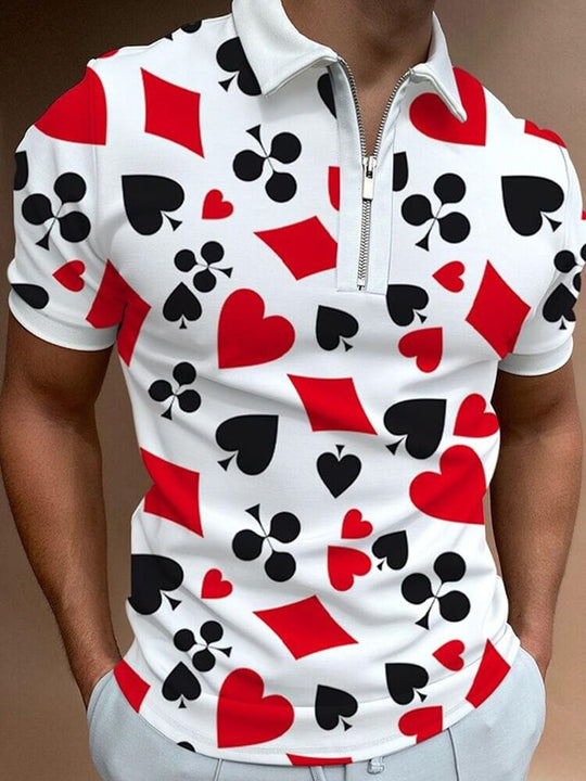 Polo pour Hommes à Col Rabattu Moderne 8