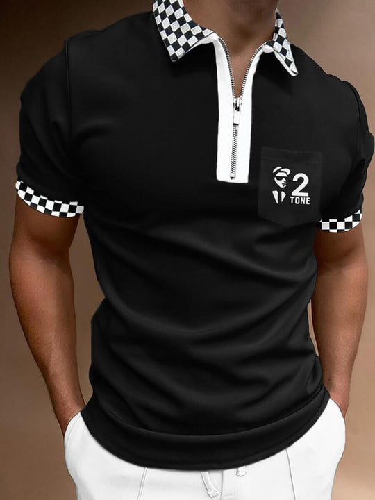 Polo pour Hommes à Col Rabattu Moderne 9