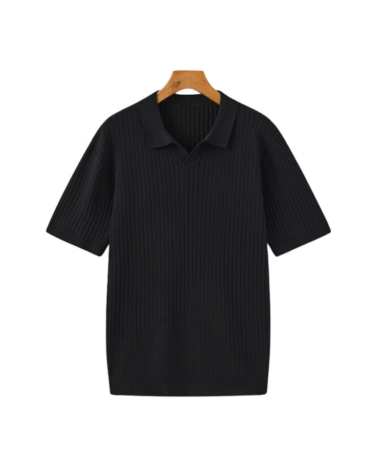Polo pour Hommes en Coton Côtelé 7