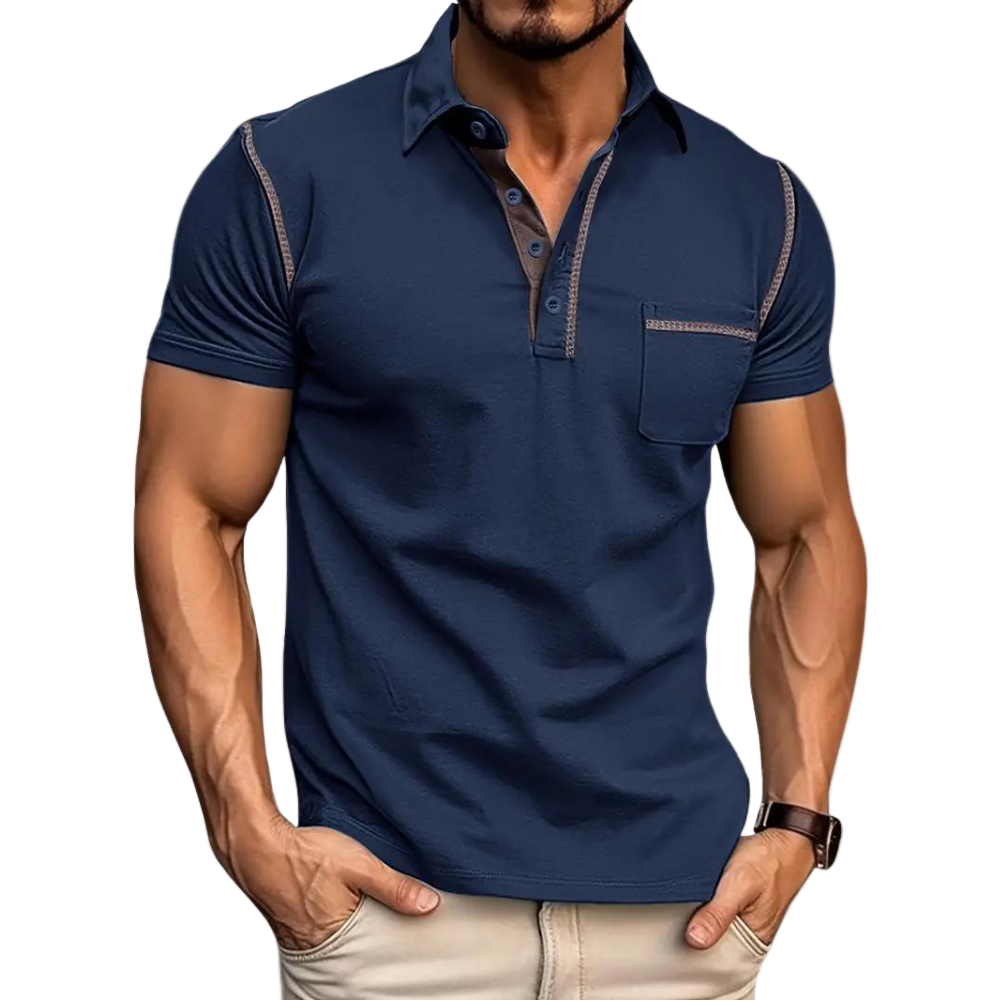 Polo pour hommes au style moderne 0