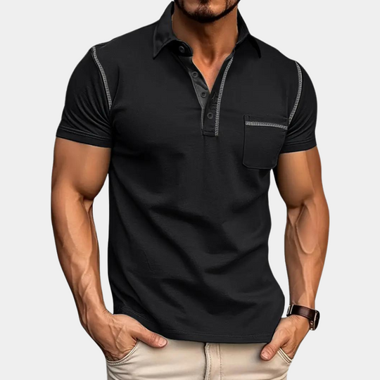 Polo pour hommes au style moderne 4