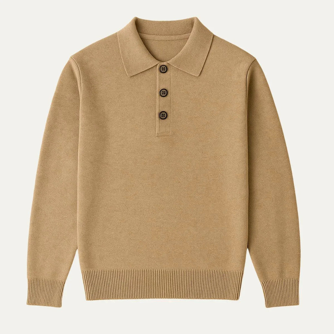 Polo pour hommes classique à col 1